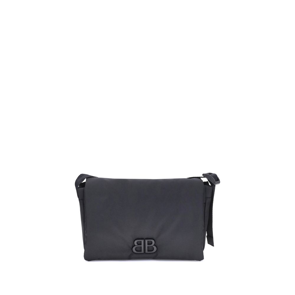 Balenciaga Monaco-Umhängetasche aus Nylon