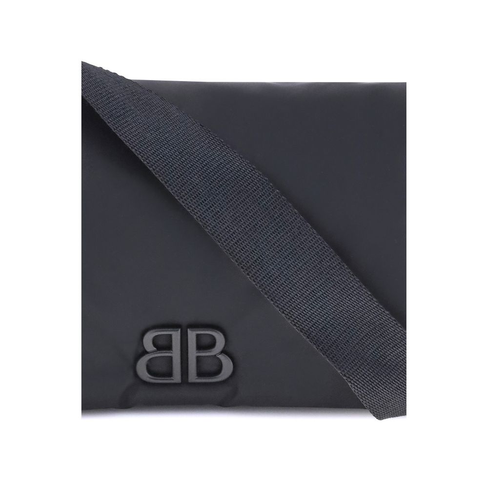 Balenciaga Monaco-Umhängetasche aus Nylon