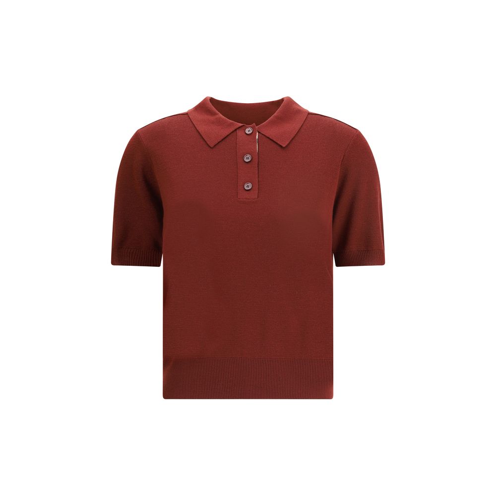 Burberry Poloshirt aus Wolle