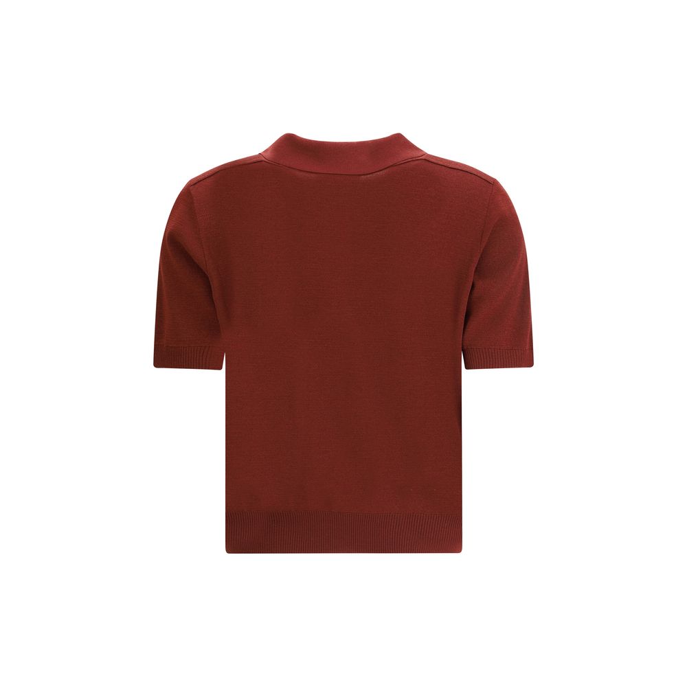 Burberry Poloshirt aus Wolle