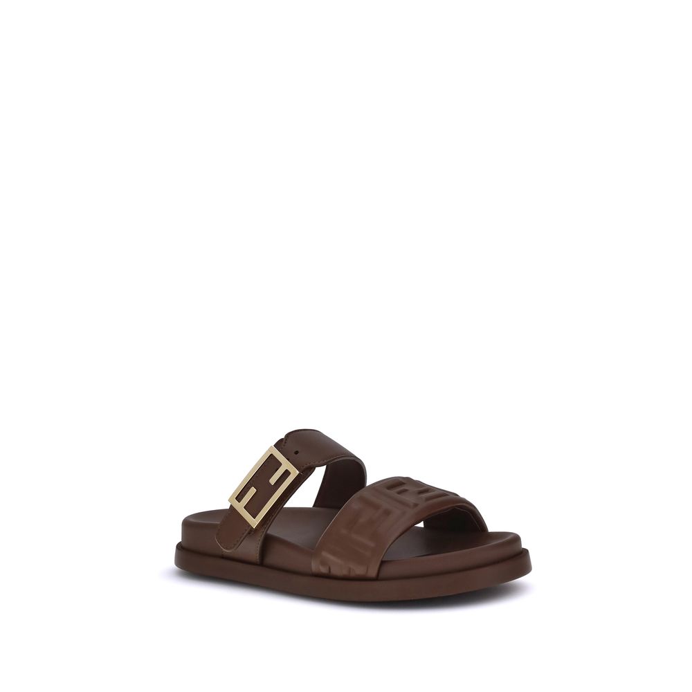 Fendi-Sandalen mit Logo