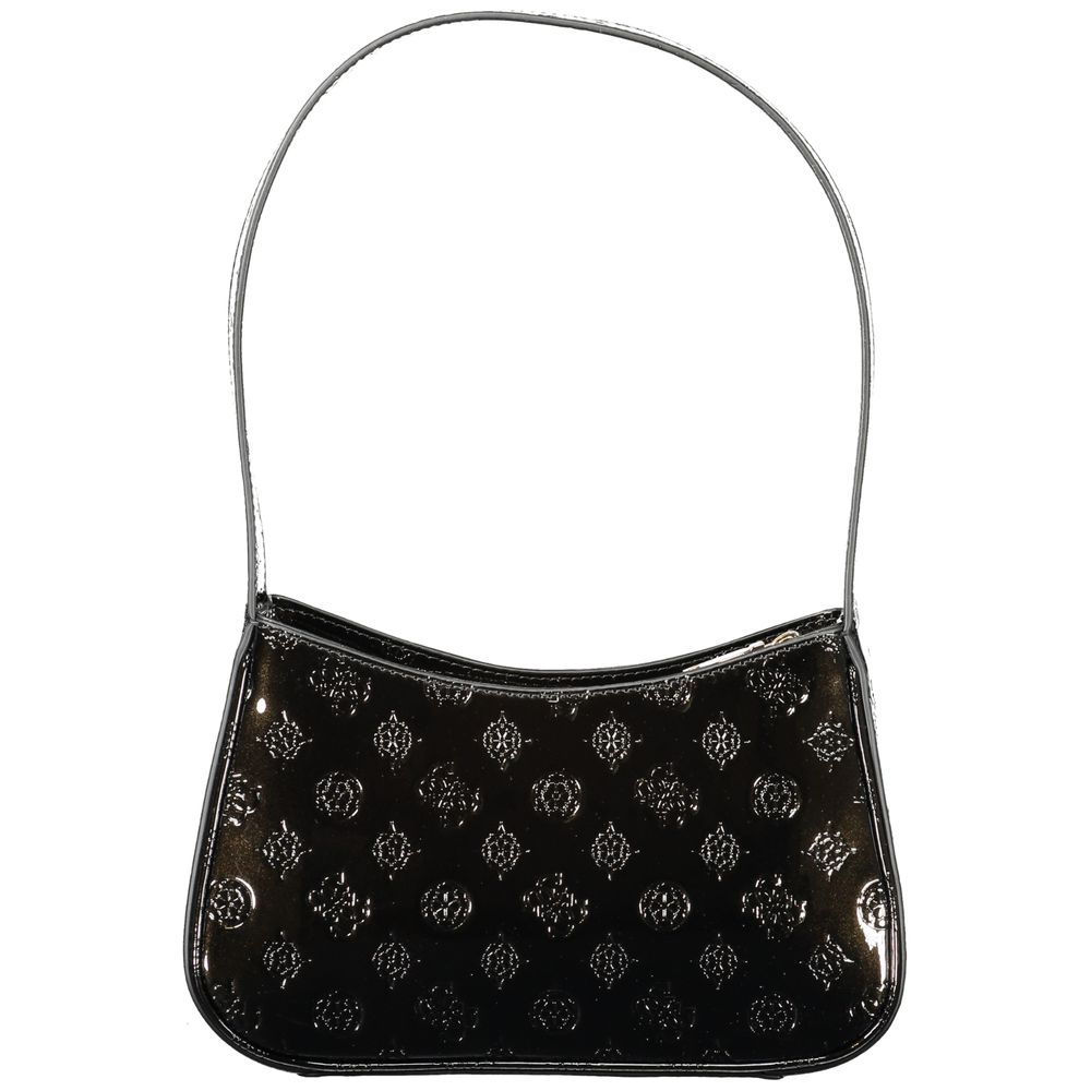 Guess Jeans Schwarze Polyethylen-Damenhandtasche