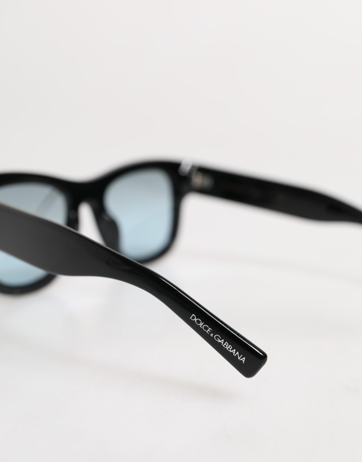 Dolce & Gabbana Blau Schwarz Marmoriertes Metall DG2215K Brillen Sonnenbrille