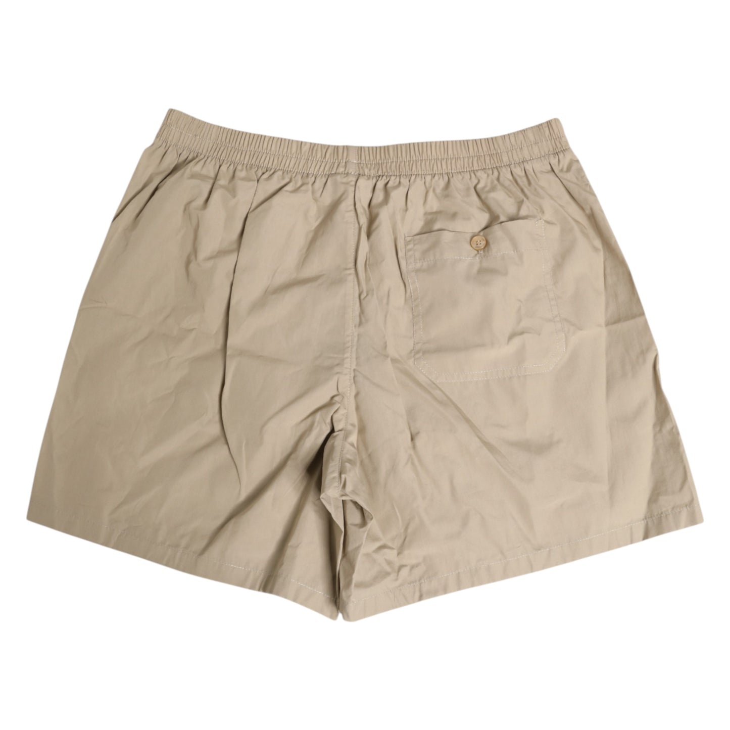 Dolce & Gabbana – Beigefarbene Boxershorts aus Baumwolle in regulärer Passform
