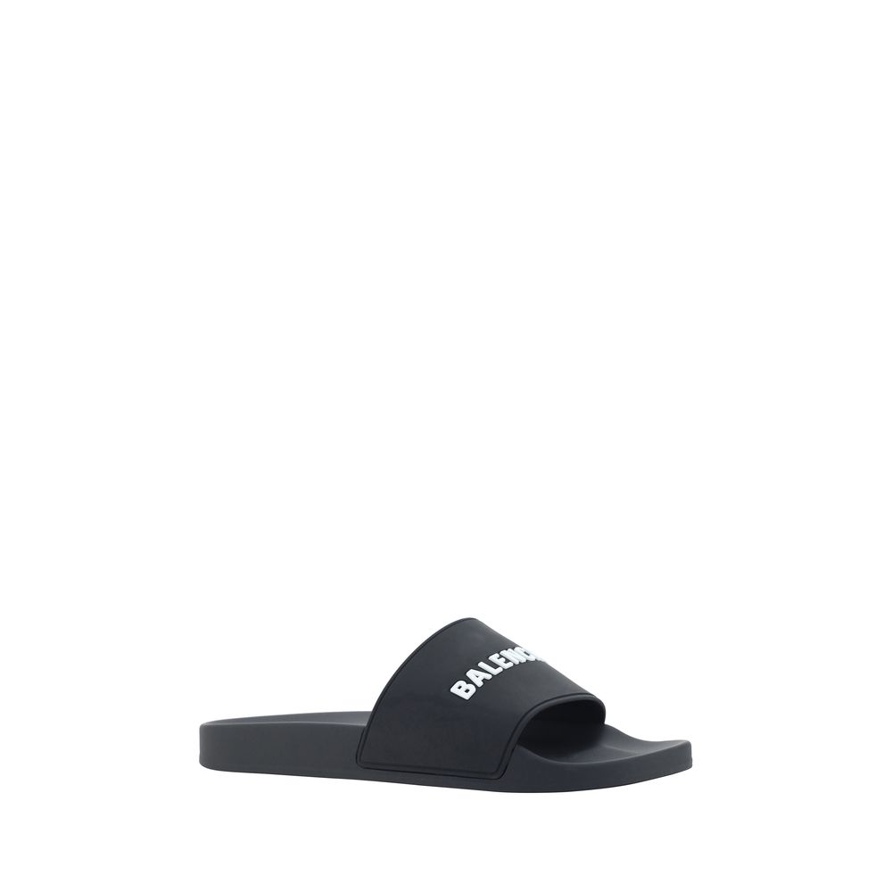 Balenciaga Gummi-Pool-Sandalen