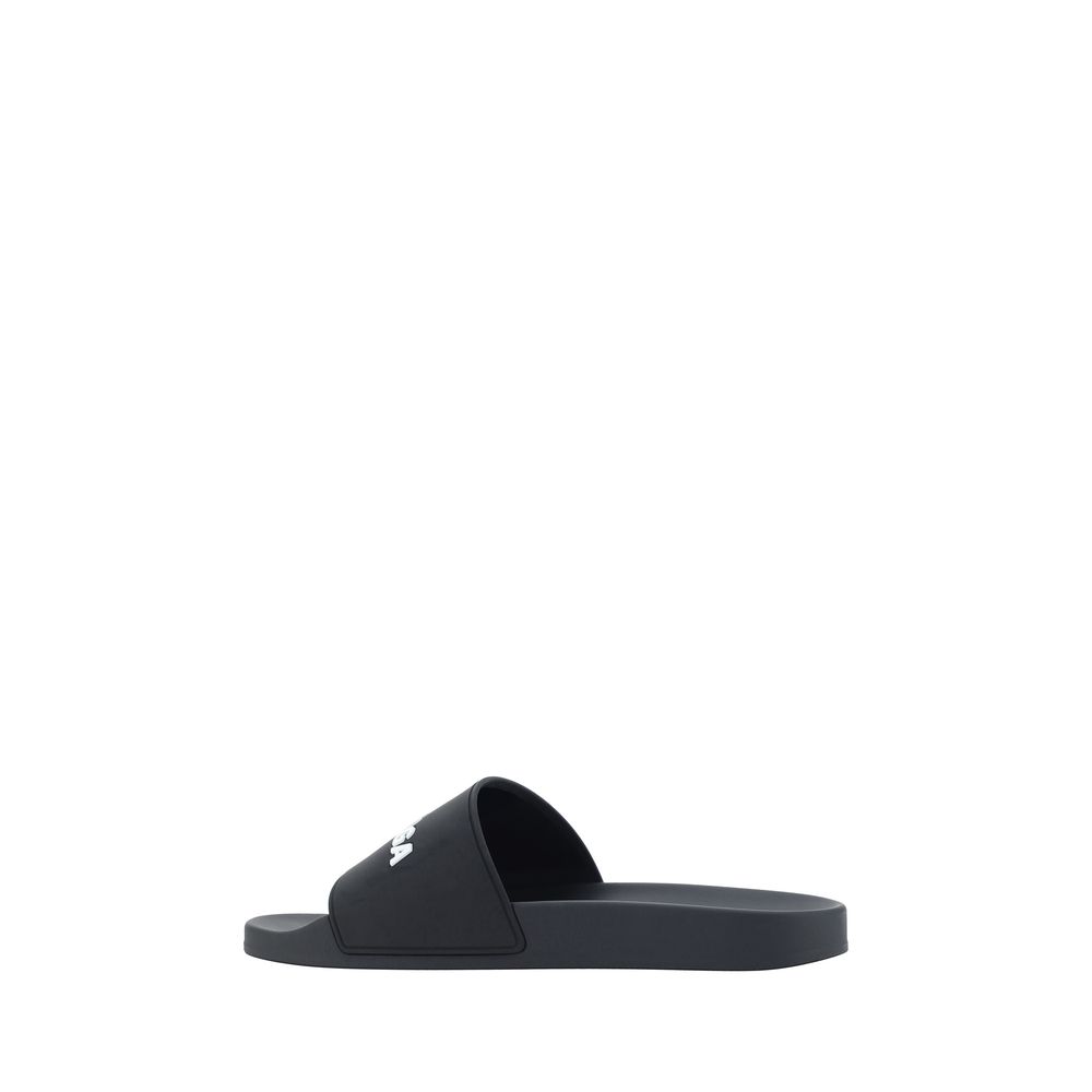 Balenciaga Gummi-Pool-Sandalen