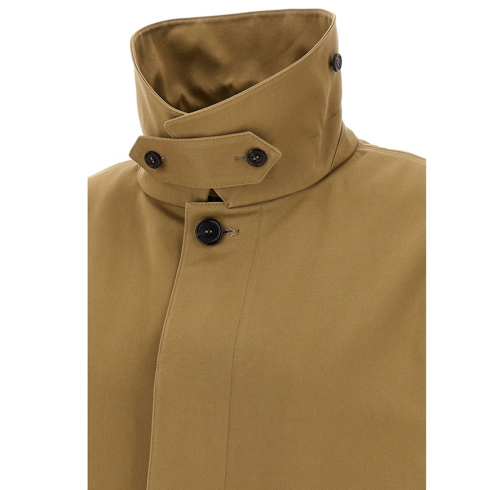 Saint Laurent Trenchcoat aus Baumwollgabardine