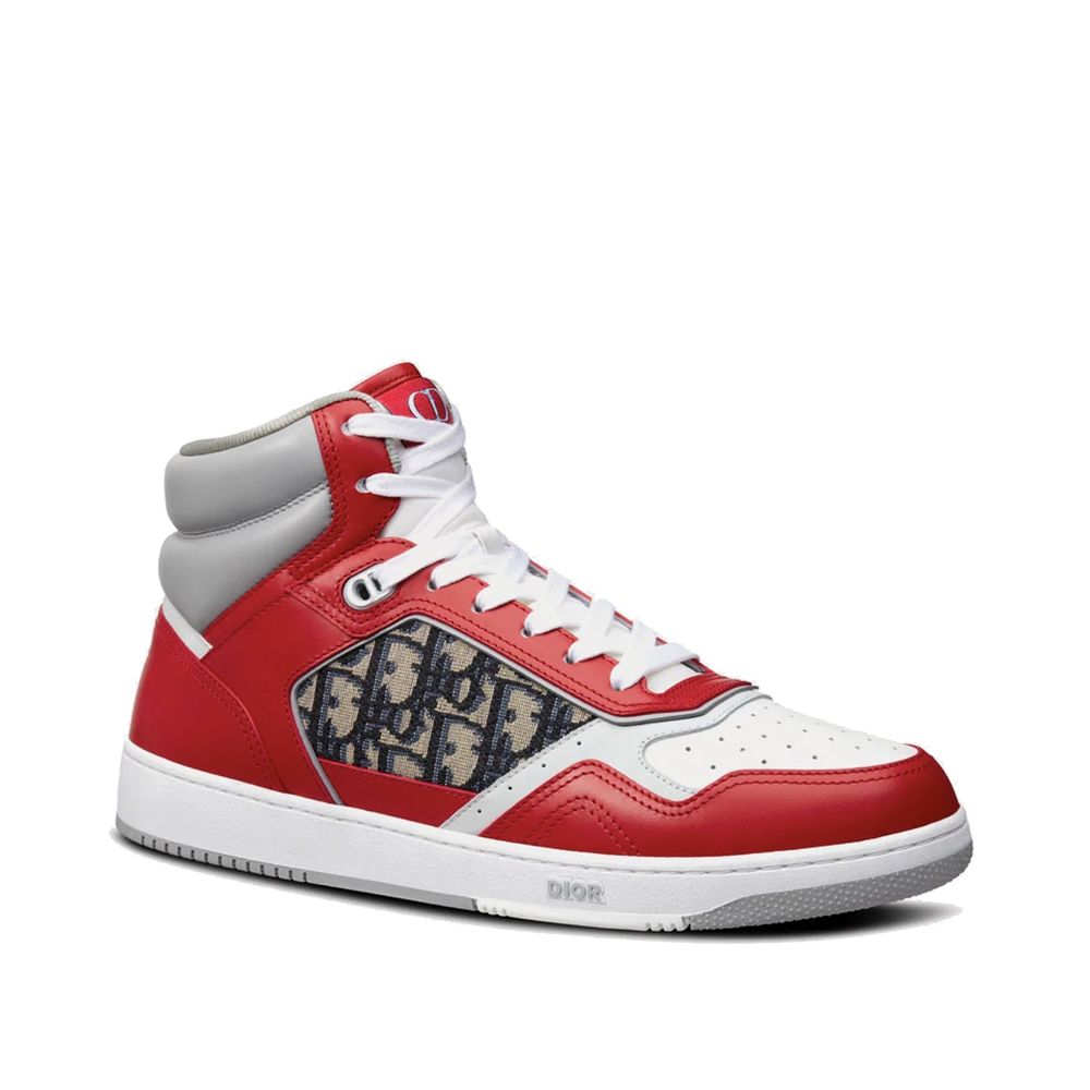 Dior Oblique High Top Sneakers