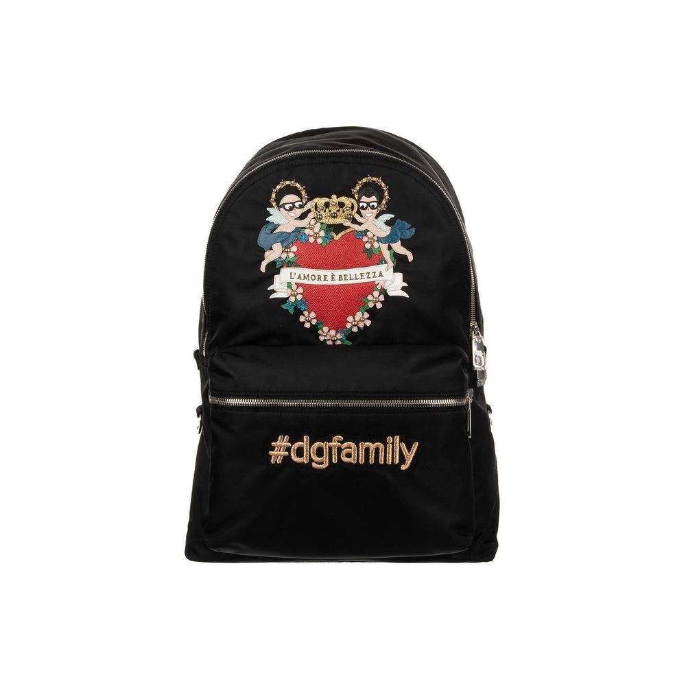 Dolce & Gabbana Rucksack mit Familienaufnäher