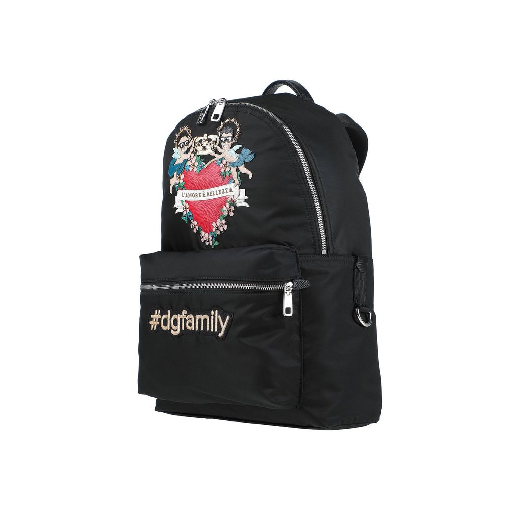 Dolce & Gabbana Rucksack mit Familienaufnäher