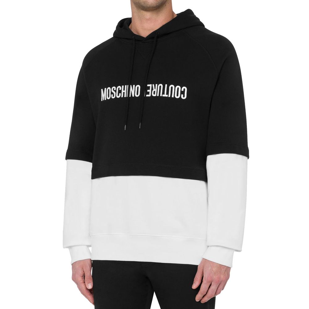 Moschino Baumwoll-Kapuzensweatshirt