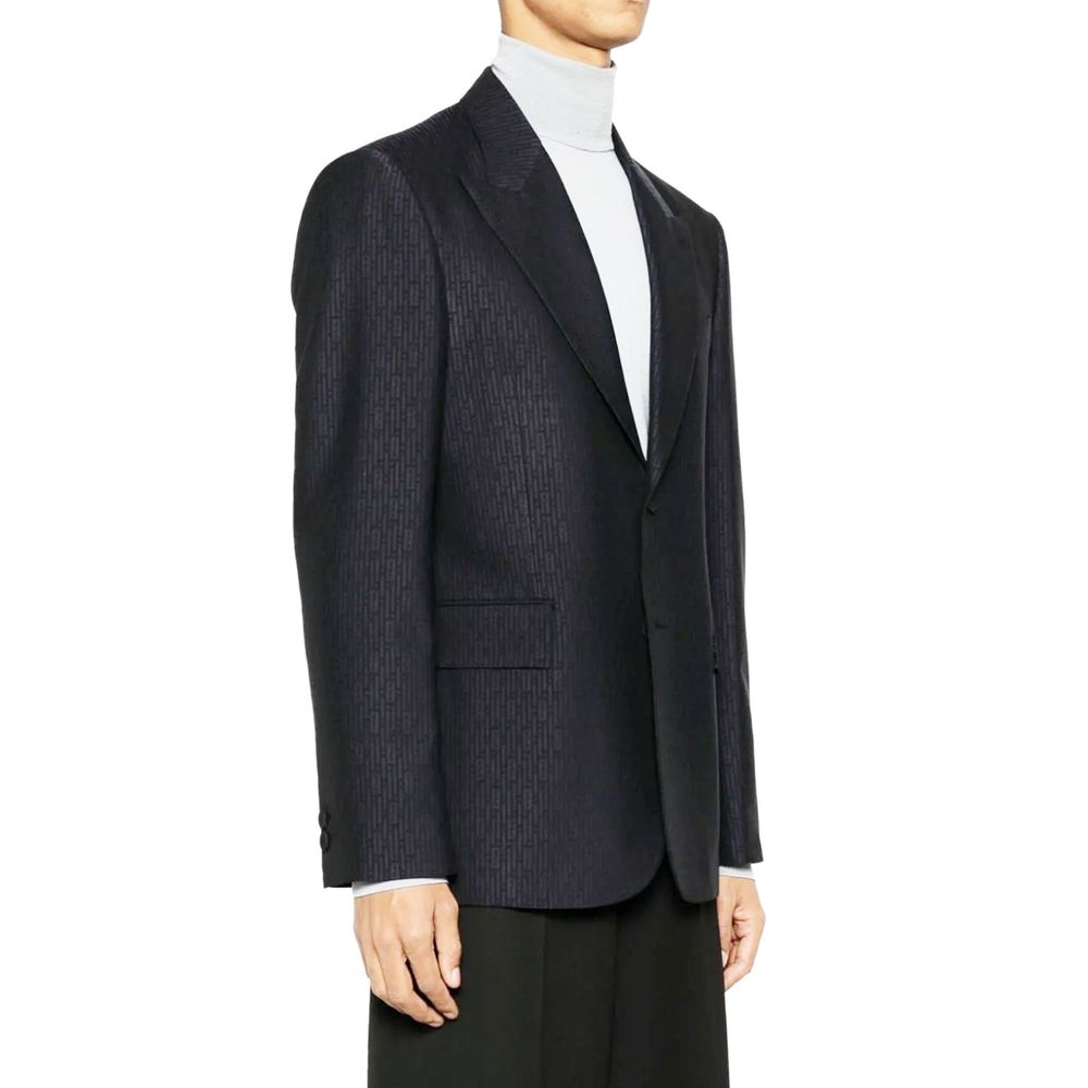 Fendi FF-Motiv-Wolljacke