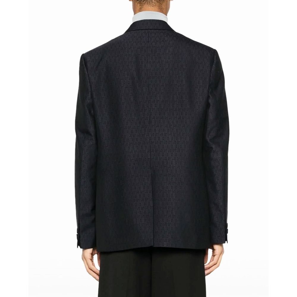 Fendi FF-Motiv-Wolljacke