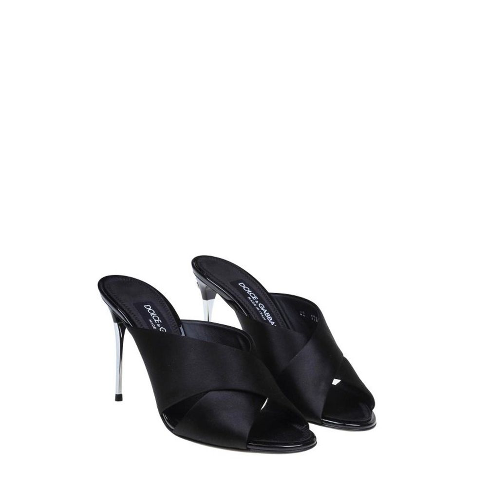 Dolce & Gabbana Keira Satin-Sandalen