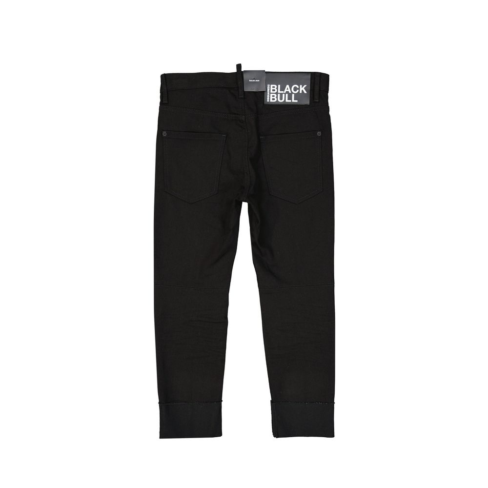Dsquared² Schwarze Bull Sailor Denim-Jeans