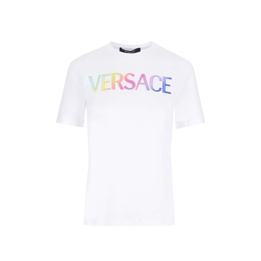 Versace Baumwoll-Logo-T-Shirt