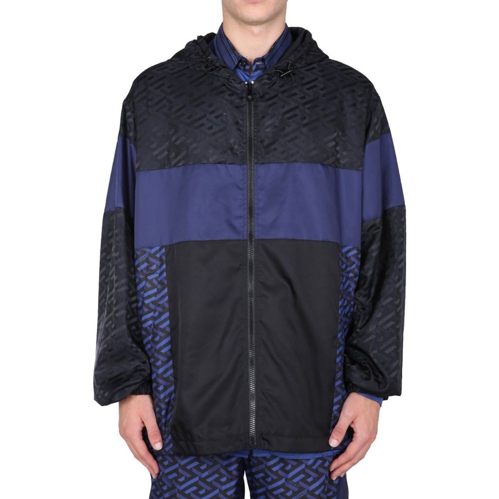 Versace Windjacke mit Kapuze