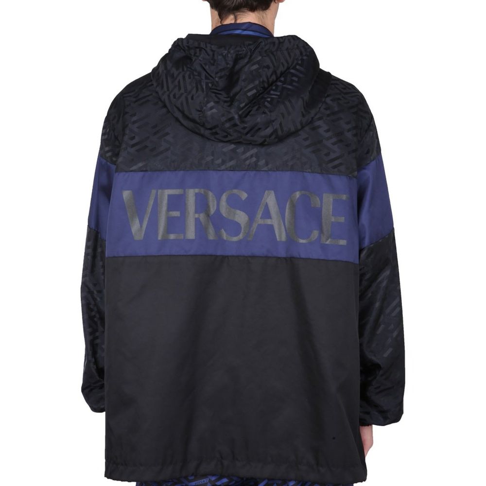 Versace Windjacke mit Kapuze