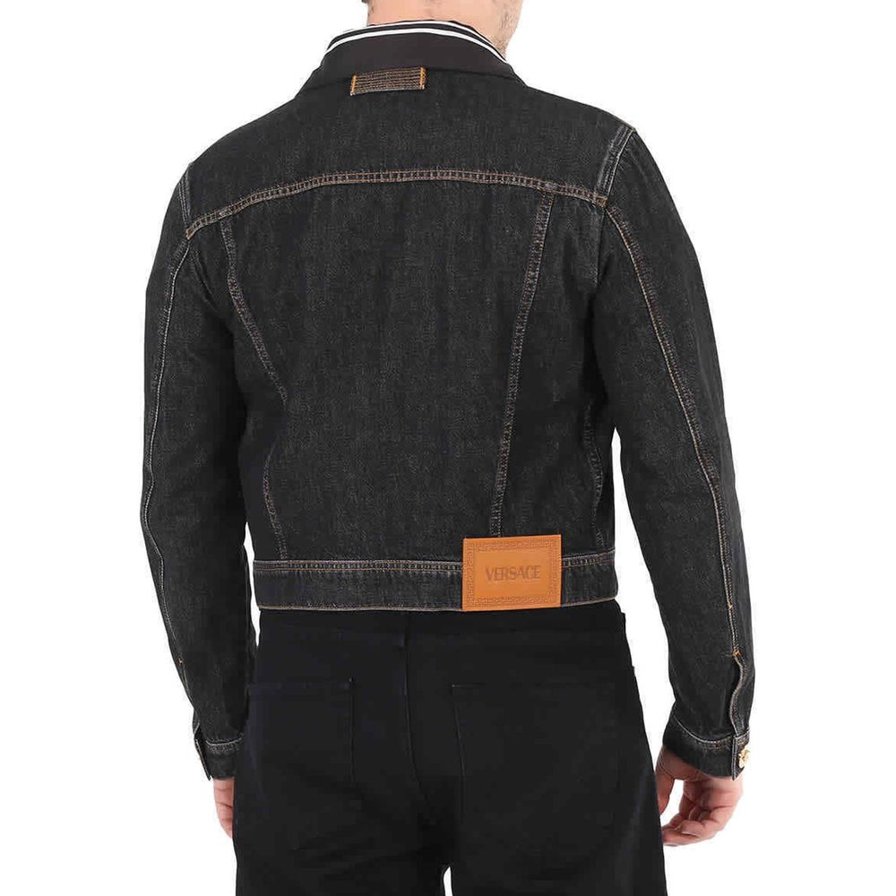 Versace Jeansjacke mit Medusa-Motiv