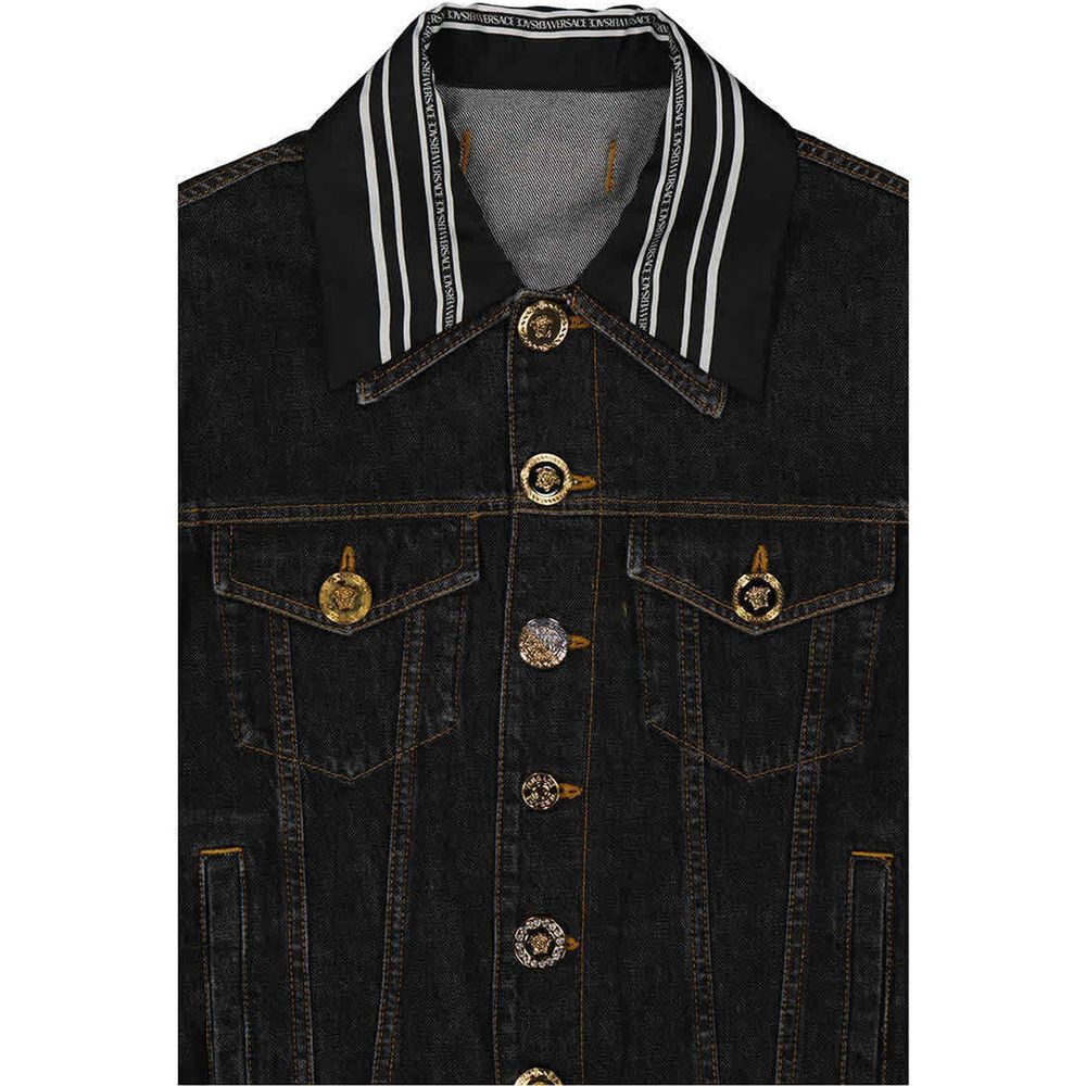 Versace Jeansjacke mit Medusa-Motiv
