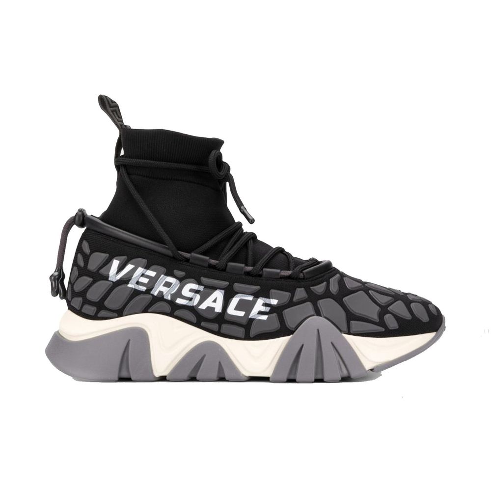 Versace Squalo Sneaker mit Kordelzug