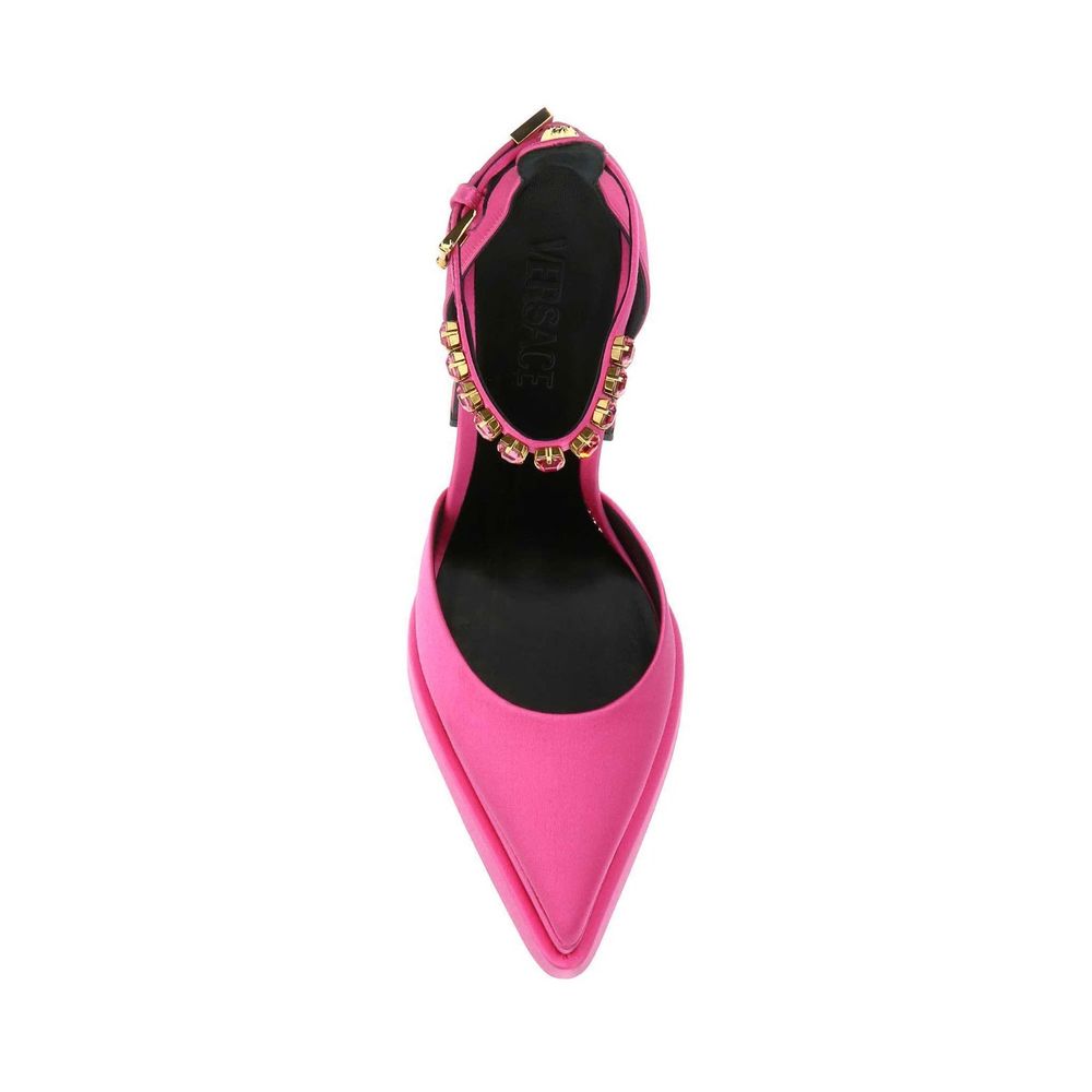 Versace Pumps aus Seidensatin