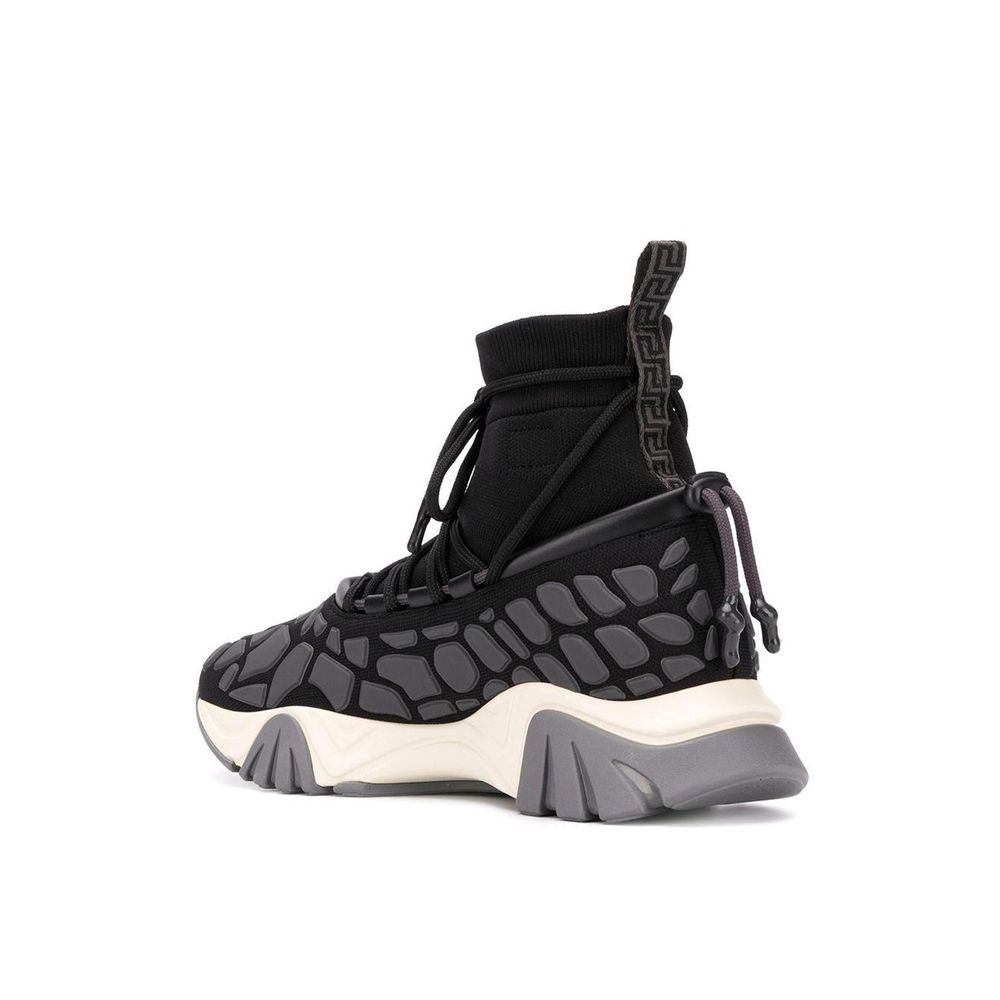 Versace Squalo Sneaker mit Kordelzug