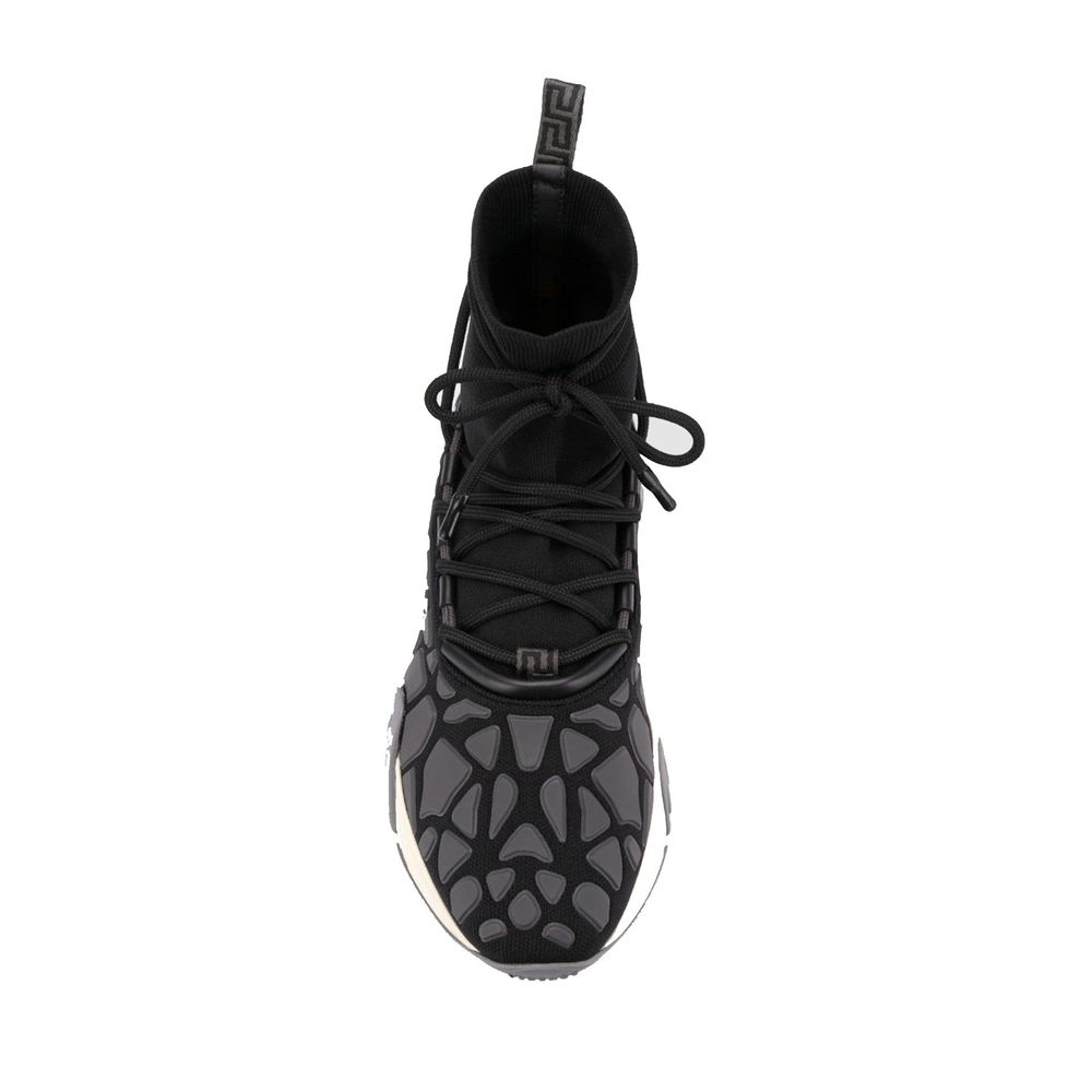 Versace Squalo Sneaker mit Kordelzug