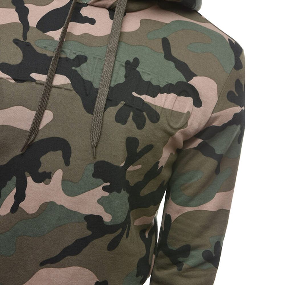 Valentino – Kapuzenpullover mit Camouflage-Muster
