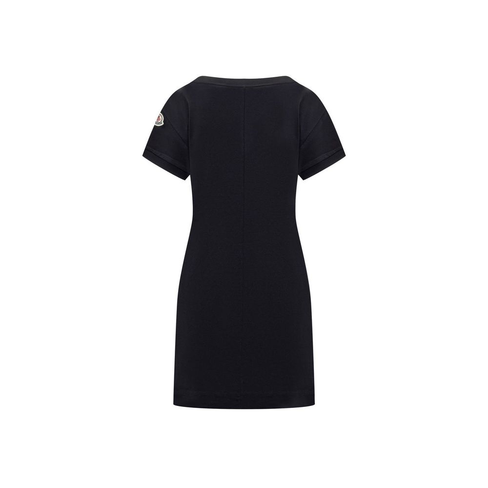 Moncler Minikleid aus Baumwolle mit Logo
