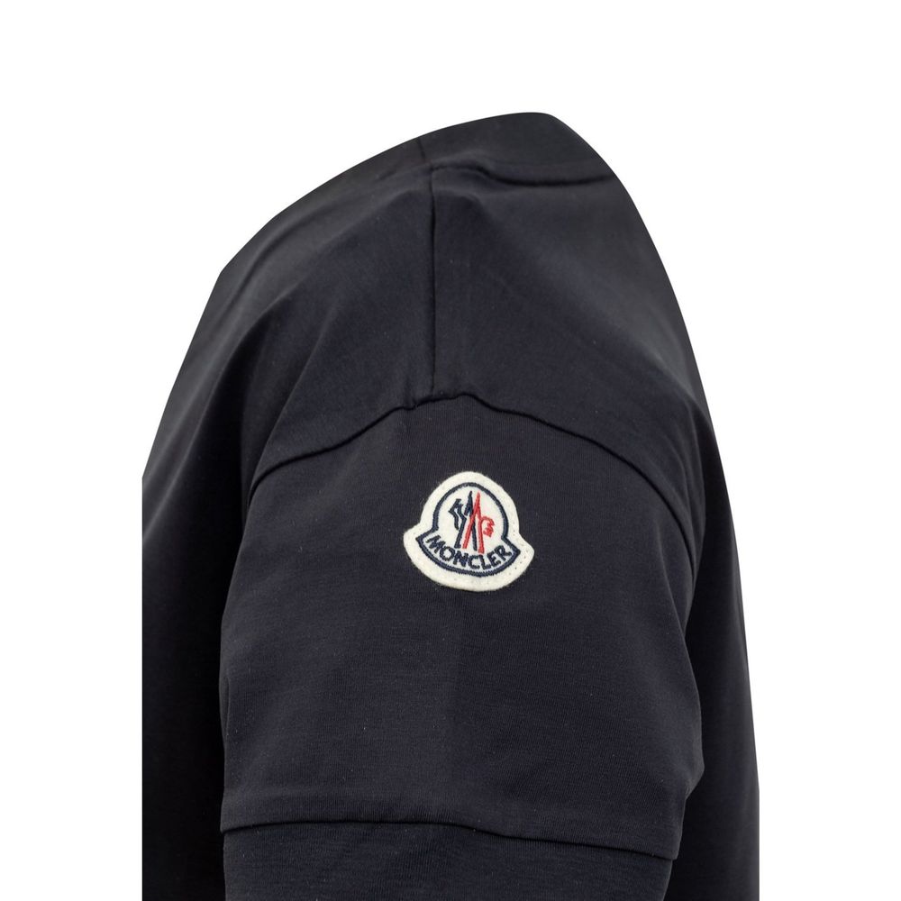 Moncler Minikleid aus Baumwolle mit Logo