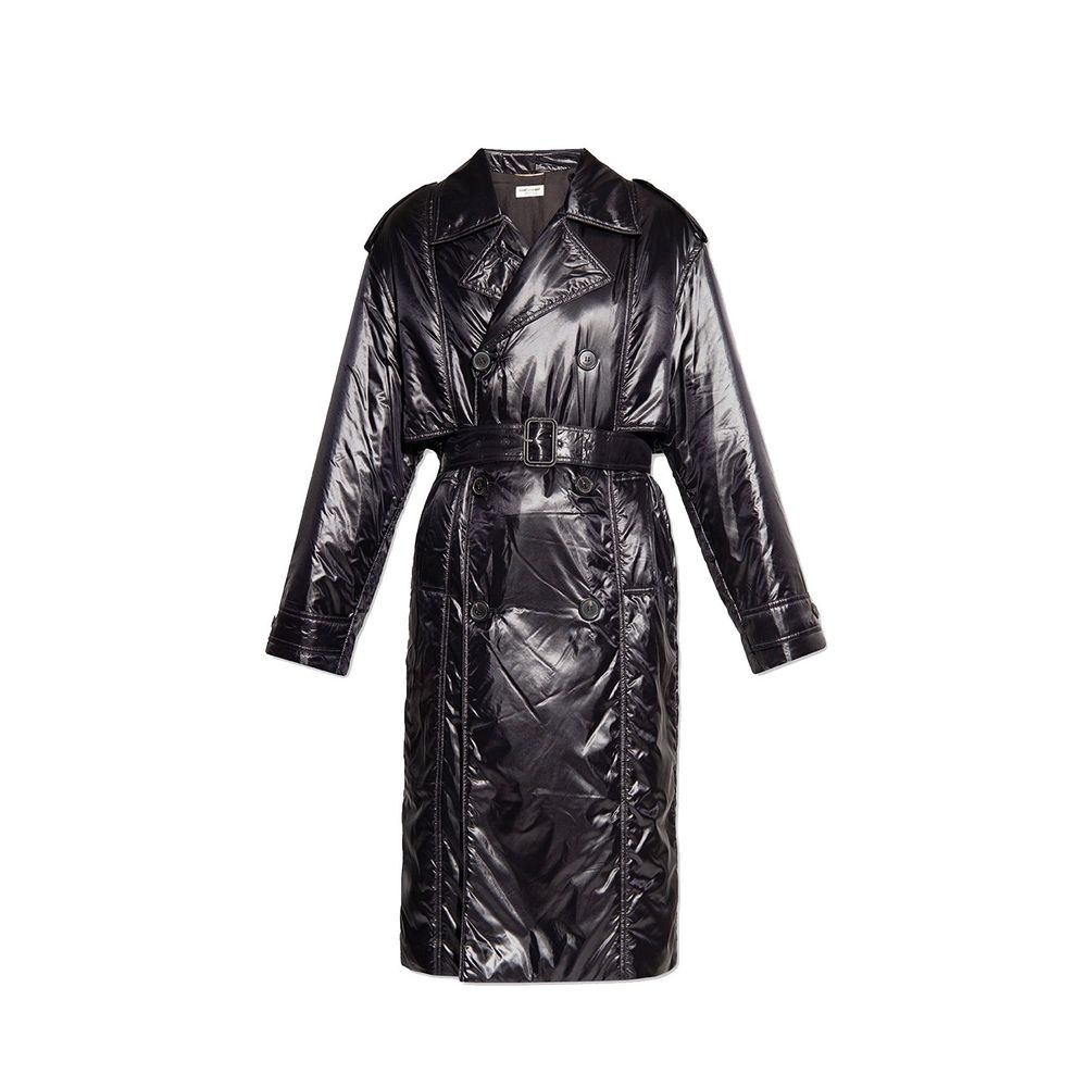 Saint Laurent Leichter wattierter Mantel