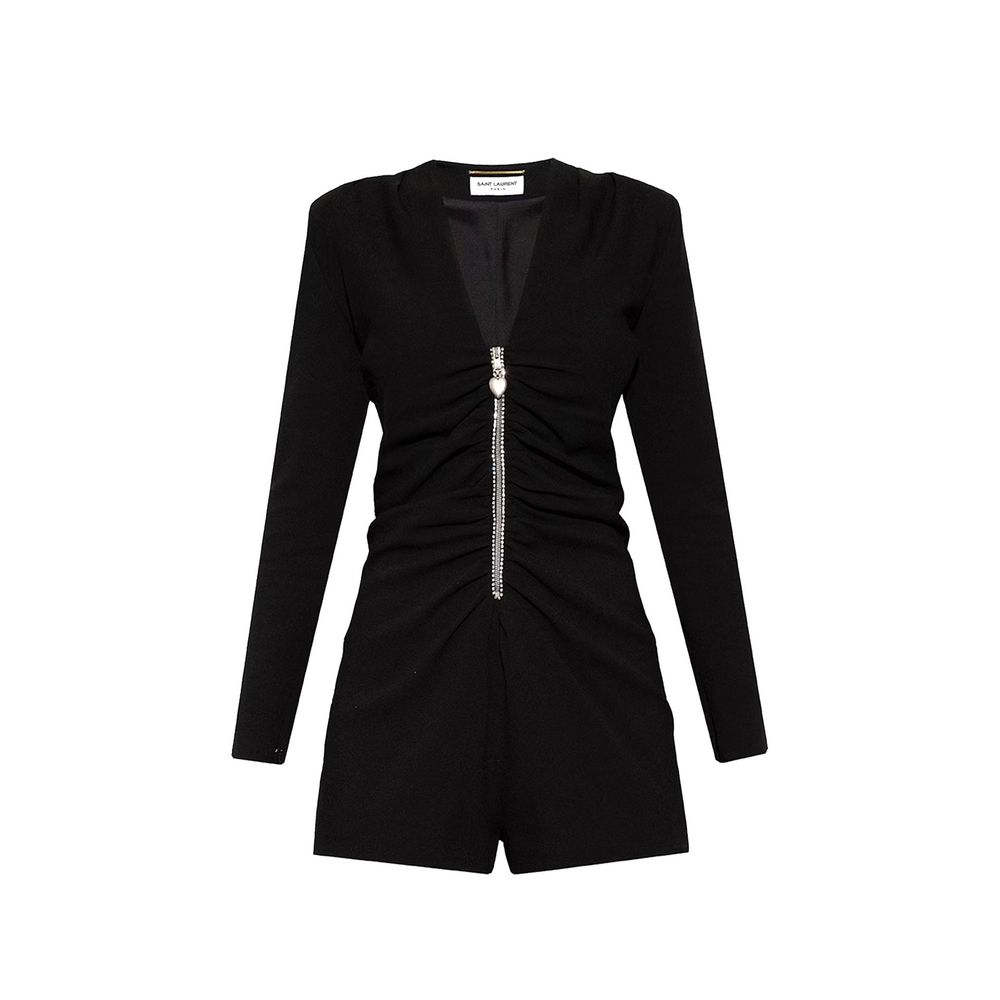 Saint Laurent Langärmliger Jumpsuit