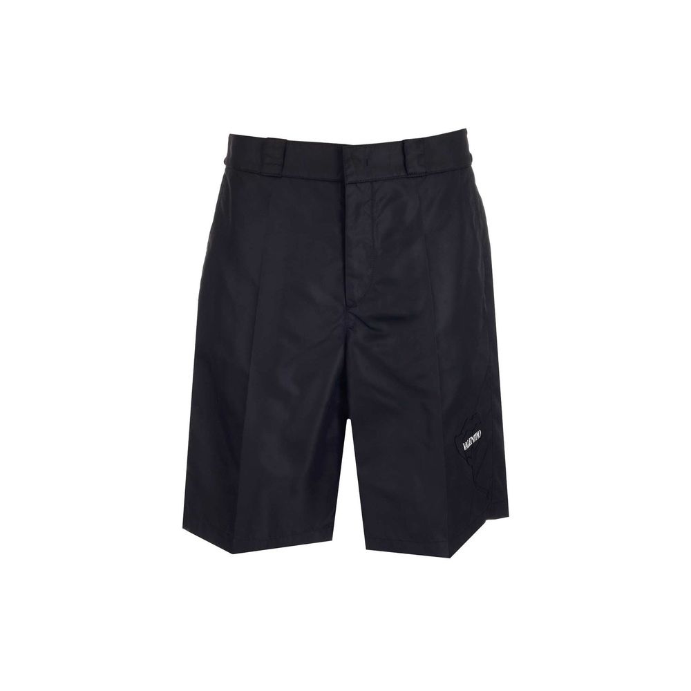 Valentino – Bermudashorts mit Blumenstickerei
