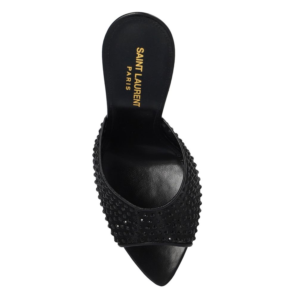 Saint Laurent – Blonde Pantoletten