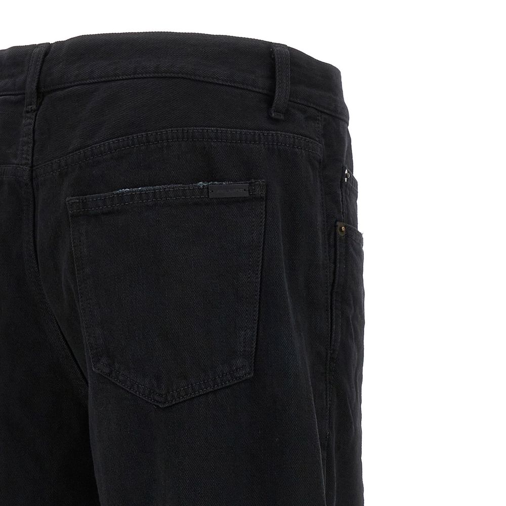 Saint Laurent Lange Baggy-Jeans