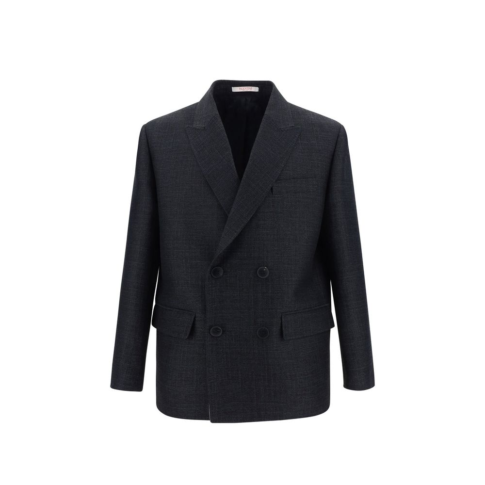 Valentino Jacke aus Wolle und Seide
