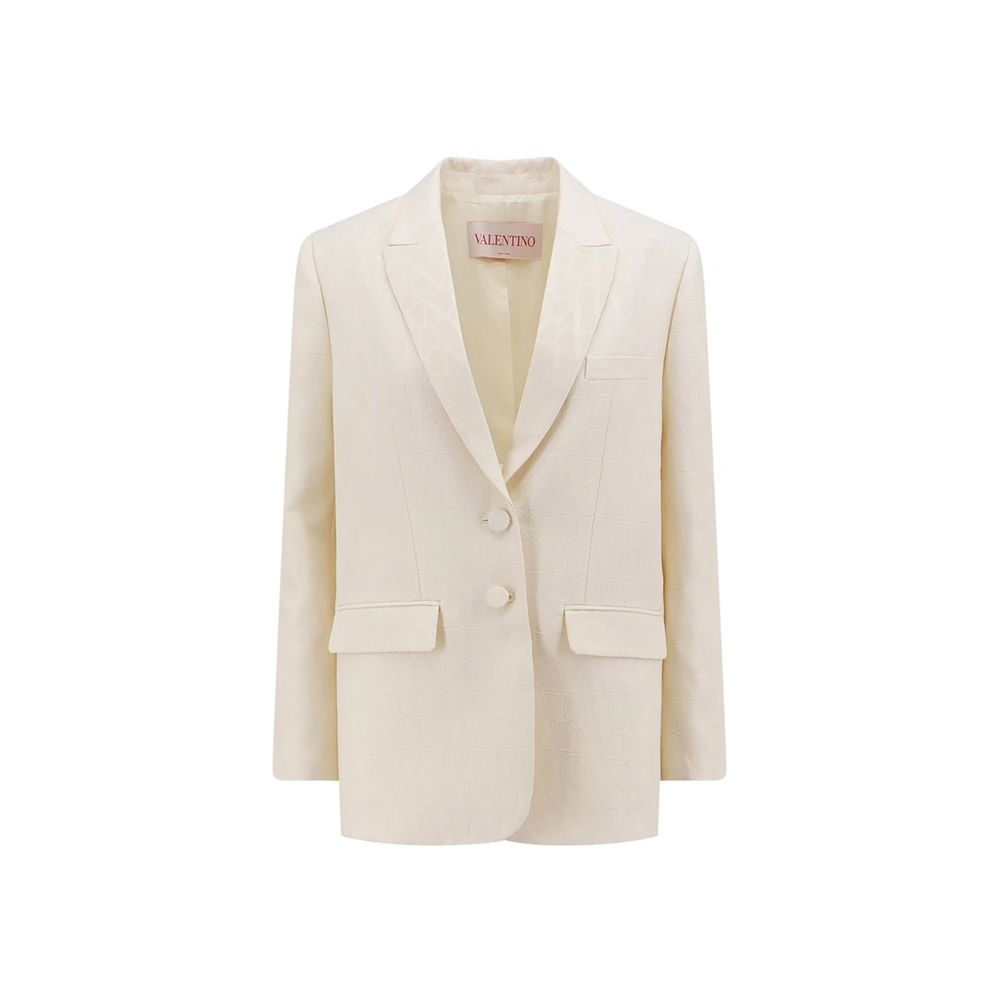Valentino Iconographe-Jacke aus Wolle und Seide