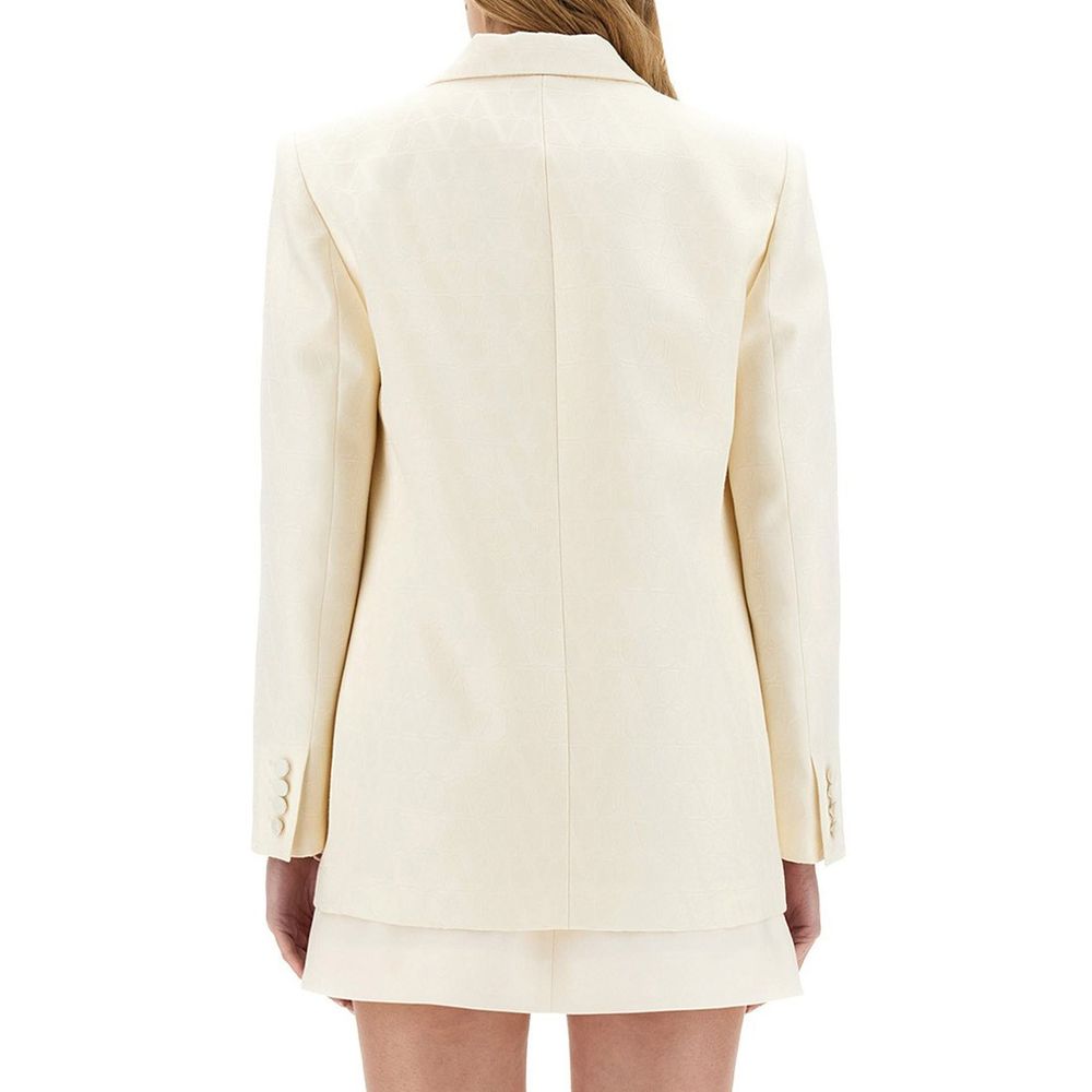 Valentino Iconographe-Jacke aus Wolle und Seide