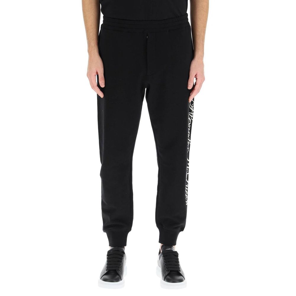 Baumwollhose mit Alexander McQueen-Logo