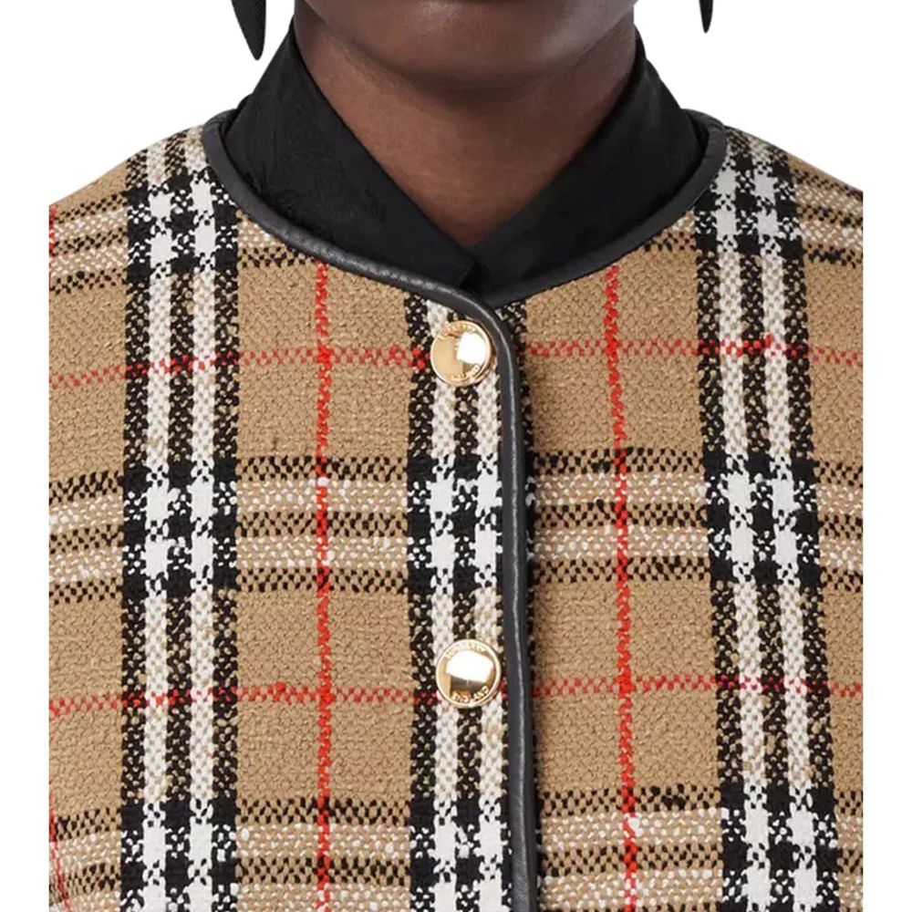 Burberry Jacke mit Vintage Check-Motiv