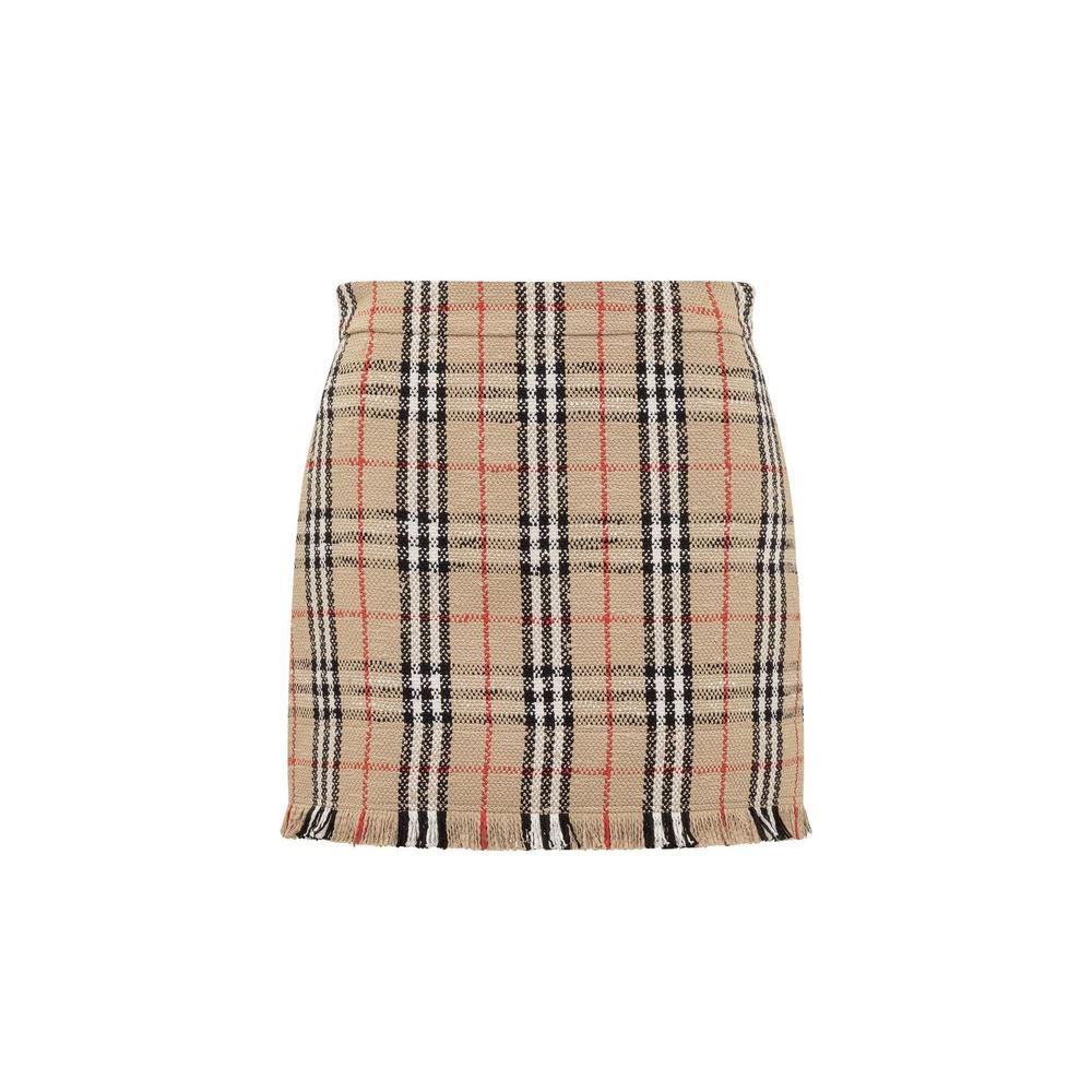 Burberry Minirock mit Vintage-Muster