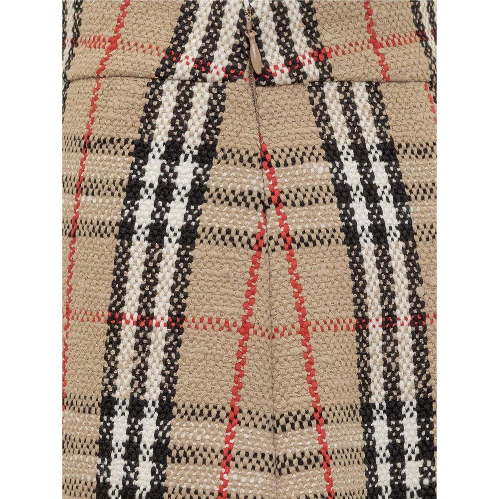 Burberry Minirock mit Vintage-Muster