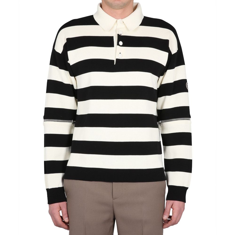 Gucci gestreiftes Baumwollpolo