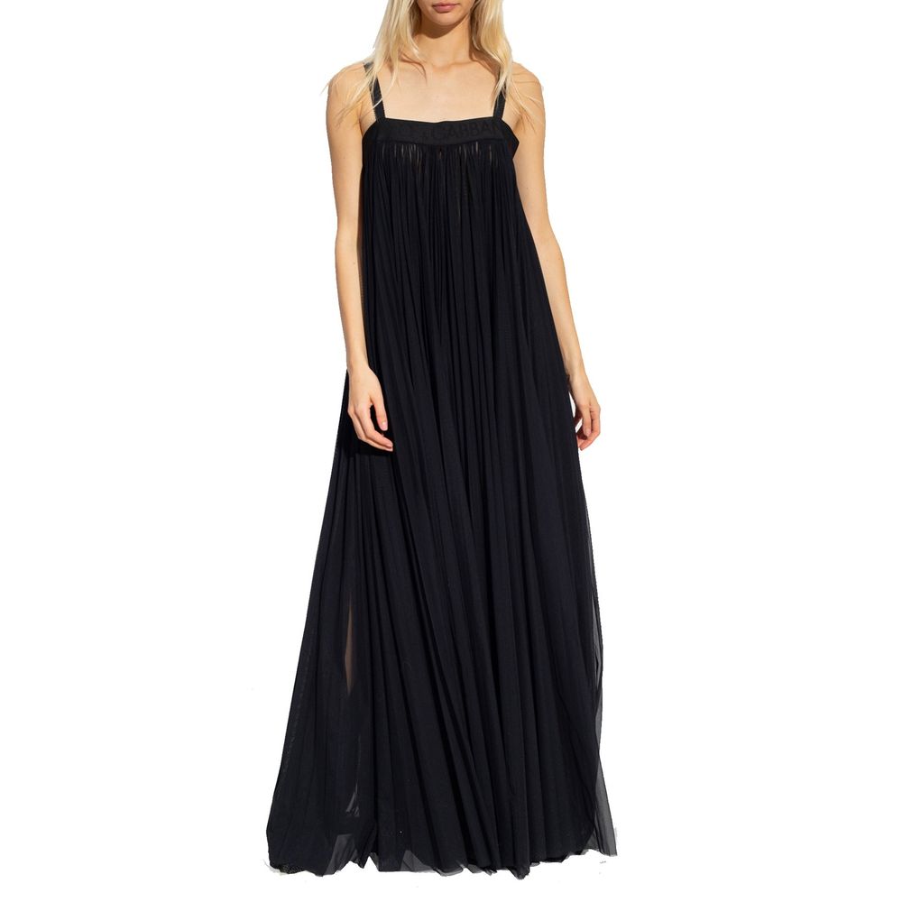 Dolce & Gabbana Maxi-Plisseekleid