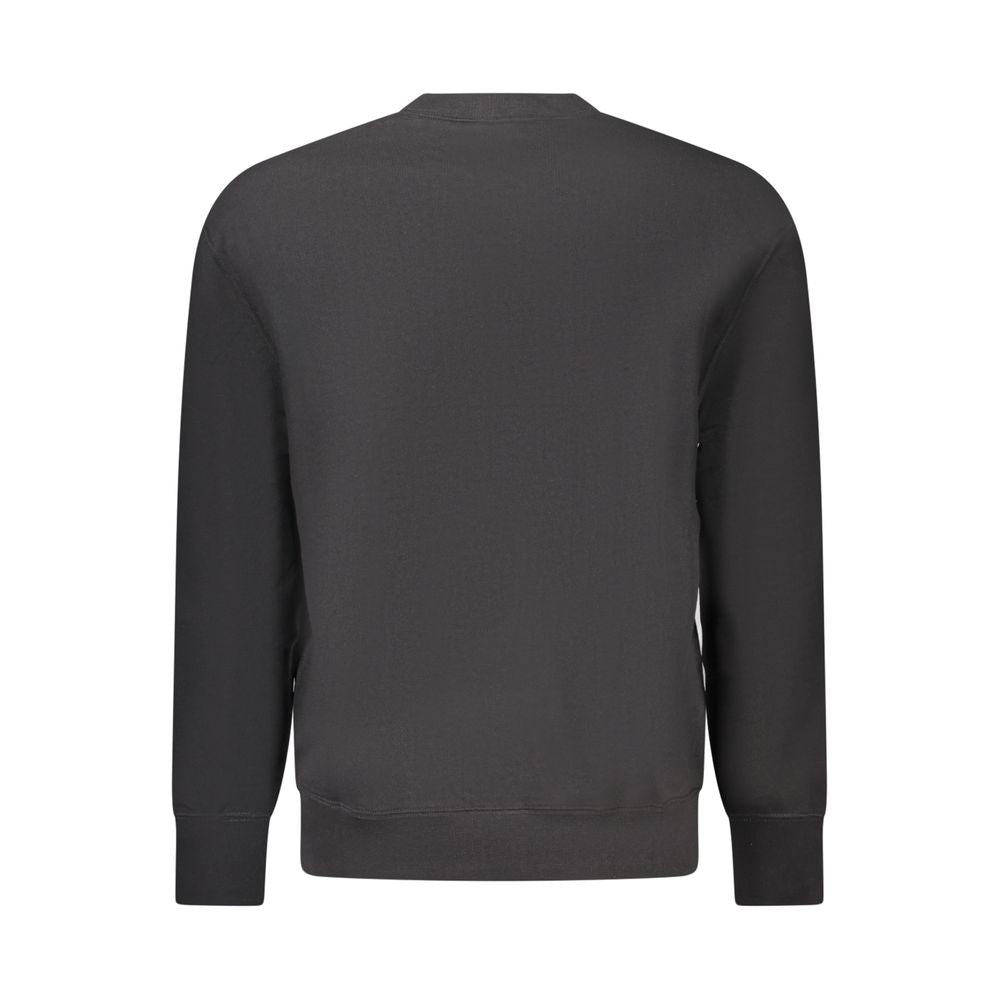 Calvin Klein Herrenpullover aus schwarzer Baumwolle