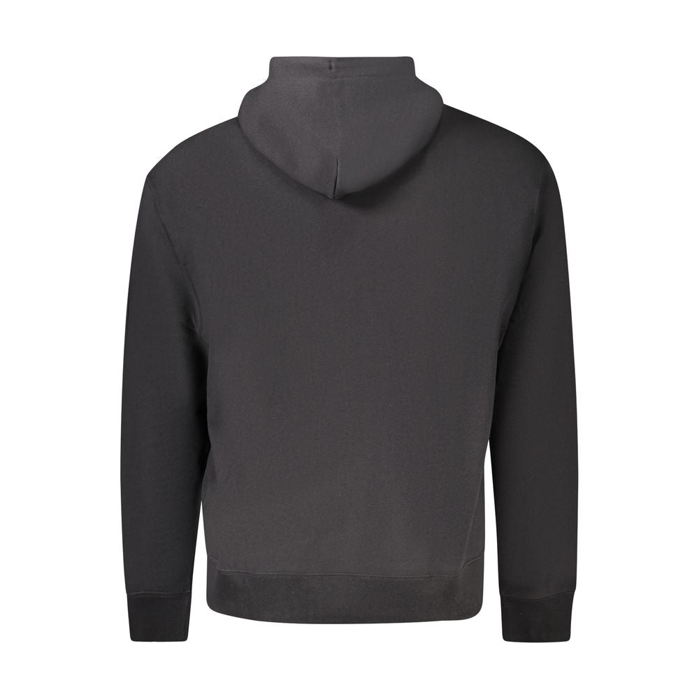 Calvin Klein Herrenpullover aus schwarzer Baumwolle