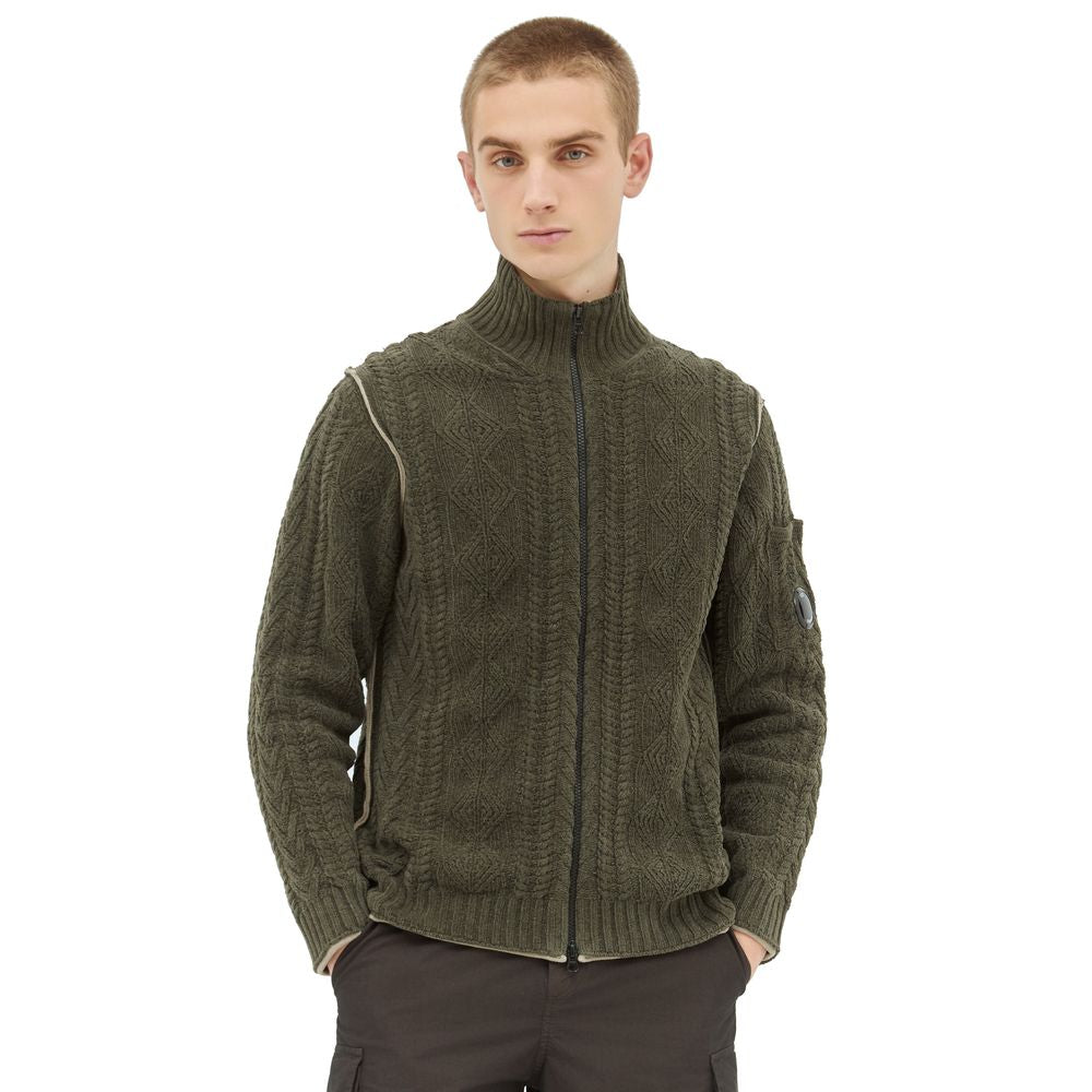 Grüner Baumwollpullover von CP Company