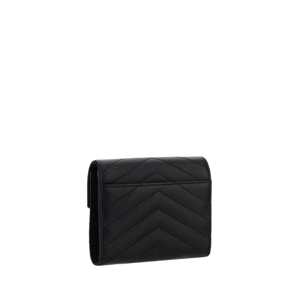Saint Laurent Cassandre Matelassé-Geldbörse