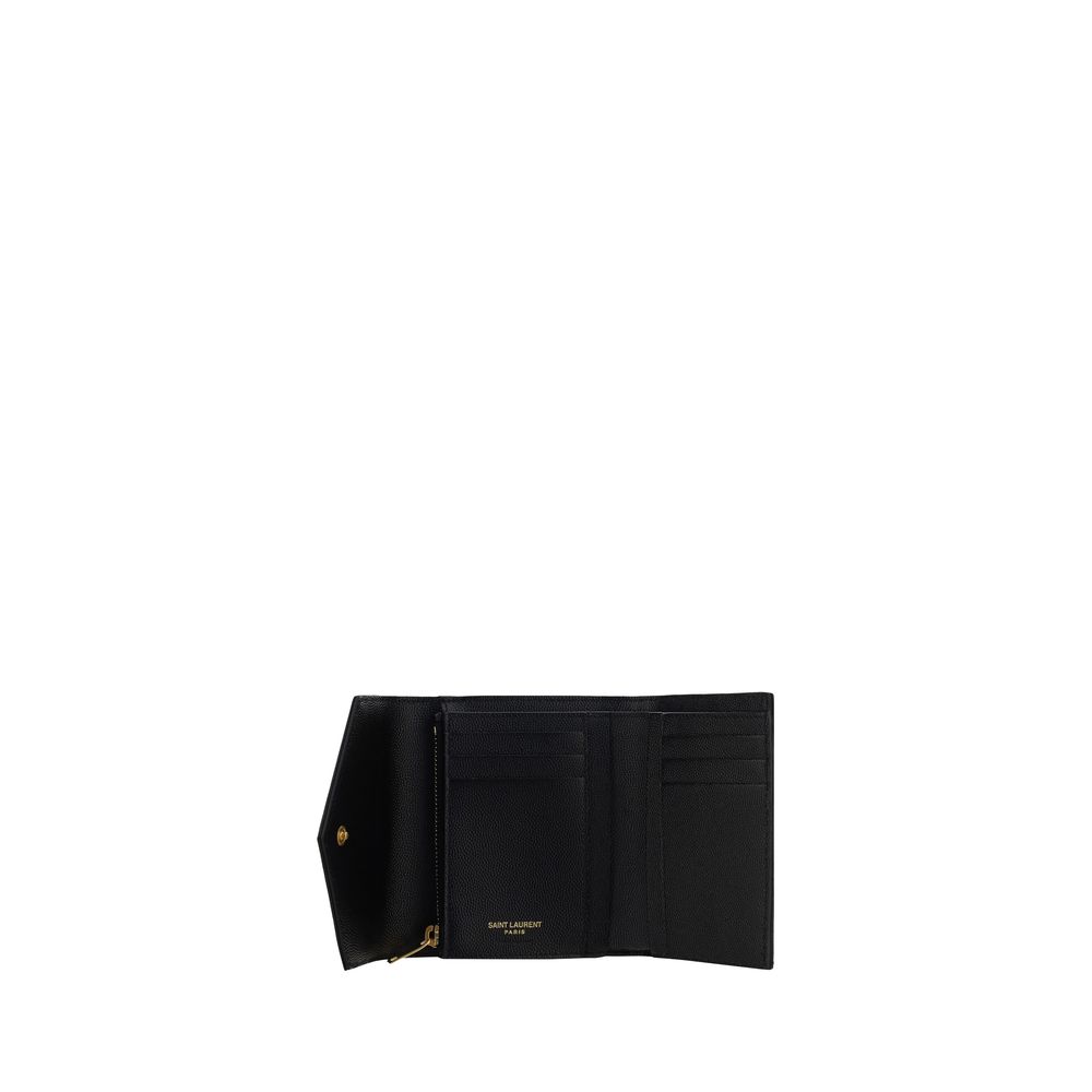 Saint Laurent Cassandre Matelassé-Geldbörse